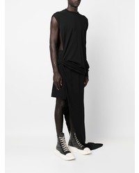 Chemise à manches longues noire Rick Owens DRKSHDW