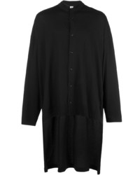 Chemise à manches longues noire Yohji Yamamoto