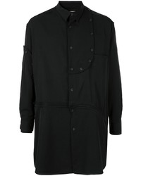 Chemise à manches longues noire Yohji Yamamoto