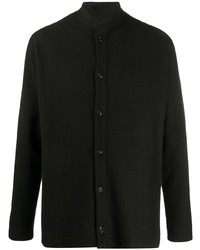 Chemise à manches longues noire Yohji Yamamoto