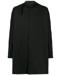 Chemise à manches longues noire Yohji Yamamoto