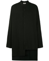 Chemise à manches longues noire Yohji Yamamoto