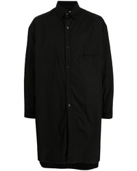 Chemise à manches longues noire Yohji Yamamoto