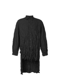 Chemise à manches longues noire Yohji Yamamoto