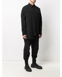 Chemise à manches longues noire Y-3