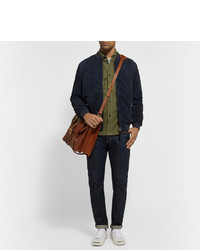 Chemise à manches longues olive Band Of Outsiders