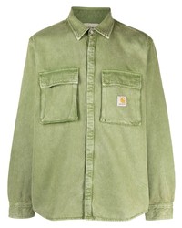 Chemise à manches longues olive Carhartt WIP