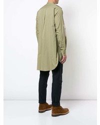 Chemise à manches longues olive JW Anderson