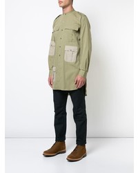 Chemise à manches longues olive JW Anderson