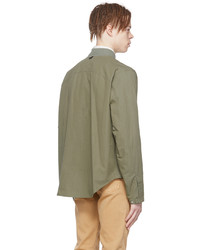 Chemise à manches longues olive rag & bone