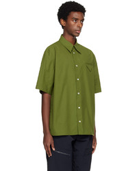 Chemise à manches longues olive Bottega Veneta