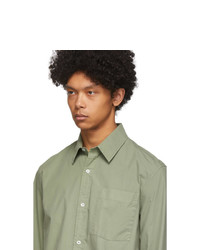 Chemise à manches longues olive Craig Green