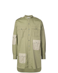 Chemise à manches longues olive JW Anderson