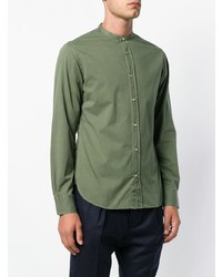 Chemise à manches longues olive Officine Generale