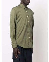 Chemise à manches longues olive Polo Ralph Lauren