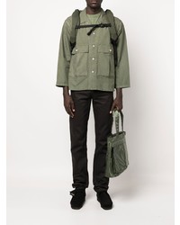 Chemise à manches longues olive VISVIM