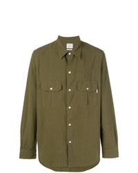 Chemise à manches longues olive Ps By Paul Smith