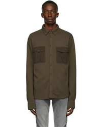 Chemise à manches longues olive rag & bone