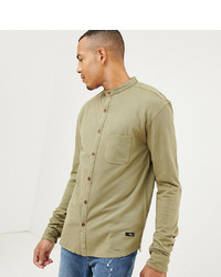 Chemise à manches longues olive replika