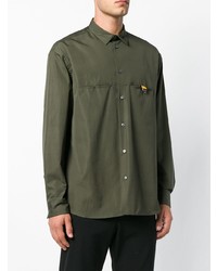 Chemise à manches longues olive Oamc