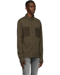 Chemise à manches longues olive rag & bone