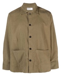 Chemise à manches longues olive Universal Works