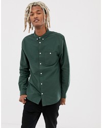 Chemise à manches longues olive Weekday
