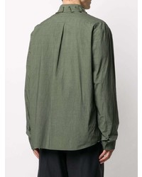 Chemise à manches longues olive Craig Green