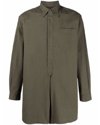 Chemise à manches longues olive White Mountaineering