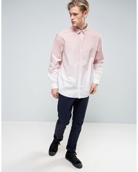 Chemise à manches longues ombre rose Weekday