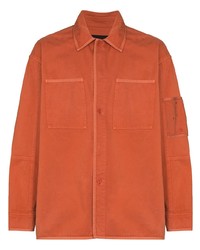 Chemise à manches longues orange A-Cold-Wall*