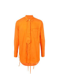 Chemise à manches longues orange Bed J.W. Ford