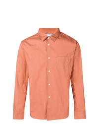 Chemise à manches longues orange Comme Des Garçons Shirt Boys
