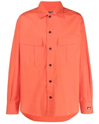 Chemise à manches longues orange Dolce & Gabbana