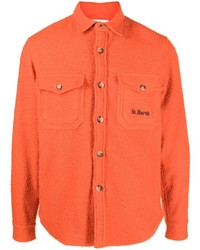 Chemise à manches longues orange MC2 Saint Barth