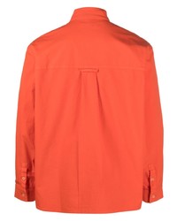 Chemise à manches longues orange Henrik Vibskov
