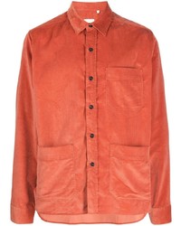Chemise à manches longues orange Paul Smith