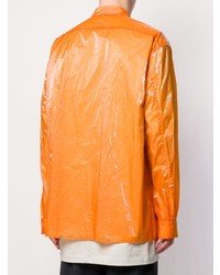Chemise à manches longues orange Oamc