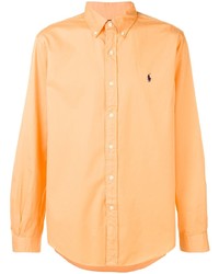 Chemise à manches longues orange Polo Ralph Lauren