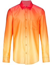 Chemise à manches longues orange Sies Marjan