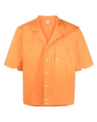 Chemise à manches longues orange Winnie NY