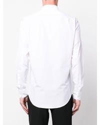 Chemise à manches longues ornée blanche Alexander McQueen