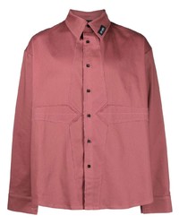 Chemise à manches longues rose AV Vattev