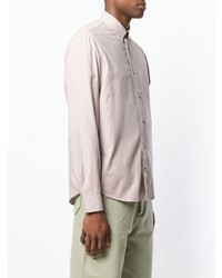 Chemise à manches longues rose Acne Studios