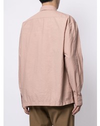 Chemise à manches longues rose Paul Smith