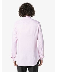 Chemise à manches longues rose Canali