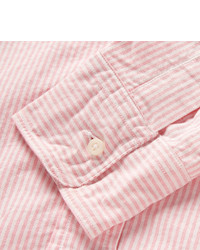 Chemise à manches longues rose