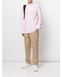 Chemise à manches longues rose Polo Ralph Lauren