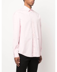 Chemise à manches longues rose DSQUARED2