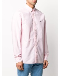 Chemise à manches longues rose Tommy Hilfiger